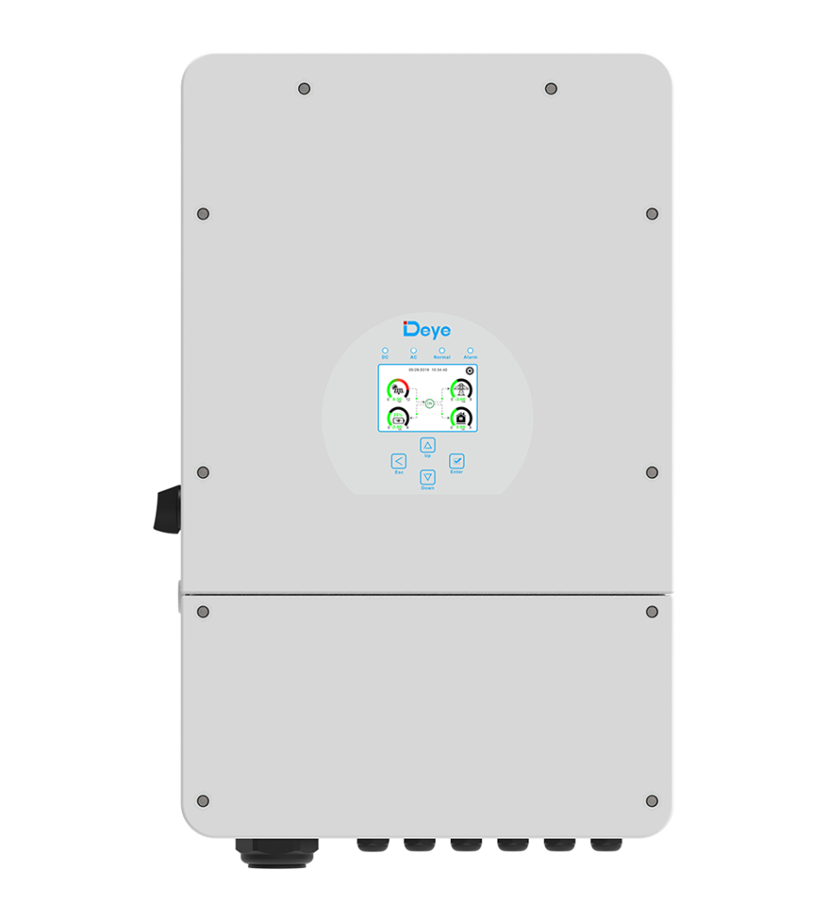 Інвертор гібридний 10kW Deye SUN-10K-SG02LP1-EU-AM3-P, однофазний
