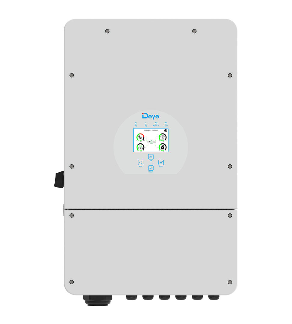 Інвертор гібридний 10kW Deye SUN-10K-SG02LP1-EU-AM3-P, однофазний