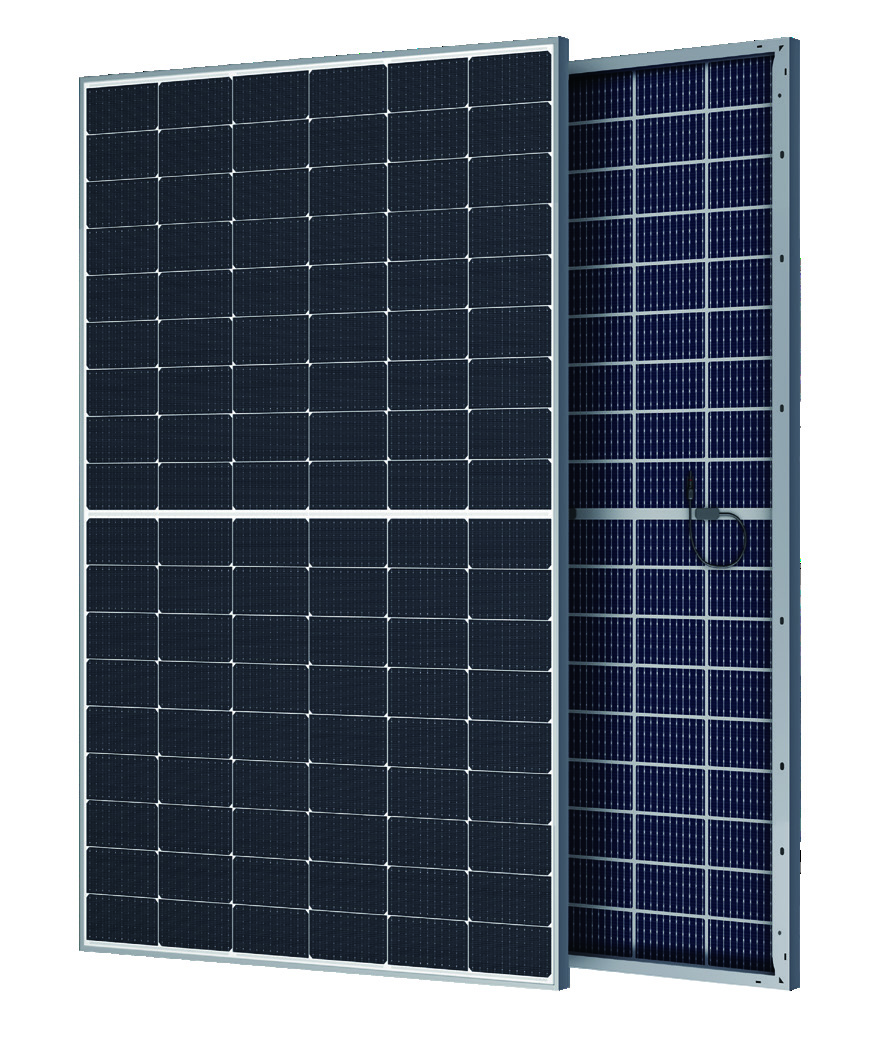 Фотоелектрична сонячна панель Hanersun HN21RN-54HT 500W bifacial BlackFrame, монокристалічна - Зображення 2
